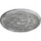 Ekena Millwork Anthony Harvest Medallion (Canopies up to 2 1/8"), 22 1/2"OD x 1 1/4"P, Ultra Pure White Crackle CM22ATUWC - alternate 2